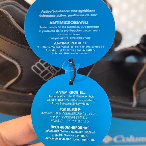 NEW - Columbia Men\'s 2 Strap Sport Sandal - Black - Size 8 main image 7